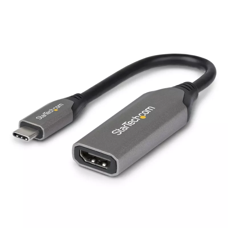 StarTech.com 112B-USBC-HDMI21 adaptér z USB-C na HDMI 2.1, 8K 60Hz / 4K 120Hz, HDR10+, kompatibilný s Thunderbolt / USB4, kábel 20 cm
