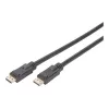 DIGITUS DisplayPort kábel so zosilňovačom 4K 60Hz UHD DP/DP M/M čierny 20m