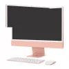 Apple iMac 24 palcov 4.5K Retina displej M4 čip 8-Core CPU 8-Core GPU 16-Core Neural Engine 16GB RAM 256GB SSD Standard Glass Magic Keyboard Deutsch QWERTZ Magic Mouse oranžová