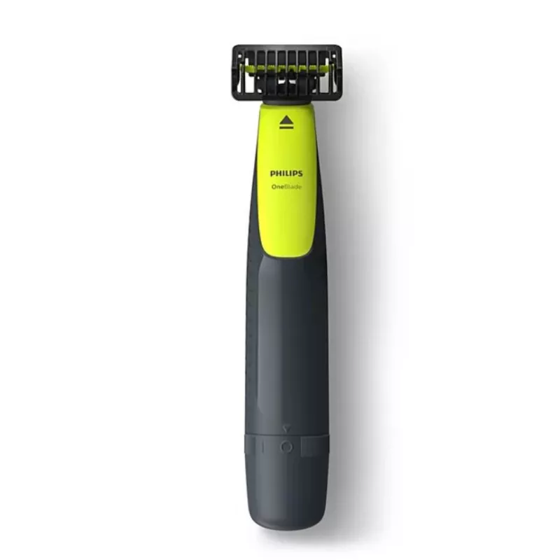 Philips OneBlade QP2510/15 holič a zastrihávač - čierna/limetková, na batérie, 30 minút prevádzky