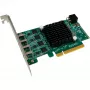 HighPoint RocketU 1244C USB 3.2 Gen 2x2 PCIe 3.0 x4 hostiteľská adaptérová karta so 4 USB-C konektormi