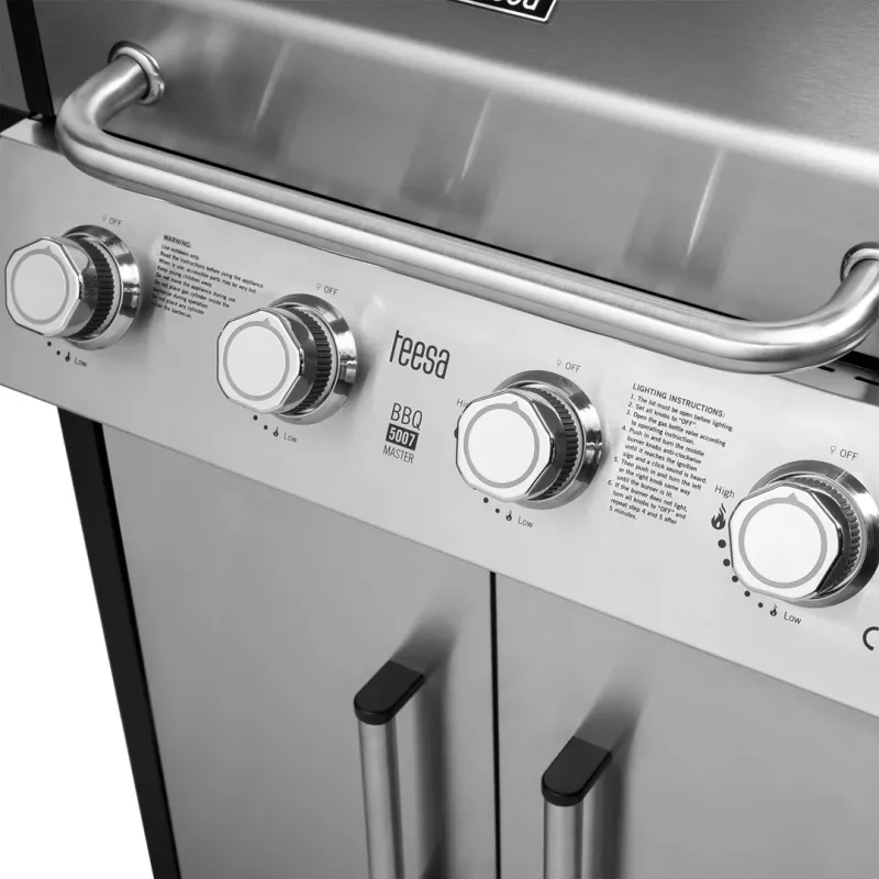 TEESA plynový gril BBQ 5007 Master 5 horákov TSA0251