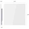 Hombli Smart Infrared Glass vyhrievací panel 400W biely