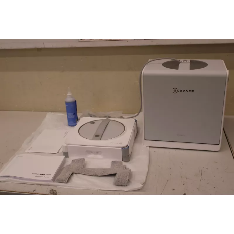 ECOVACS WINBOT W2S OMNI káblový robot na čistenie okien, 8000 Pa, biela (Open Box)