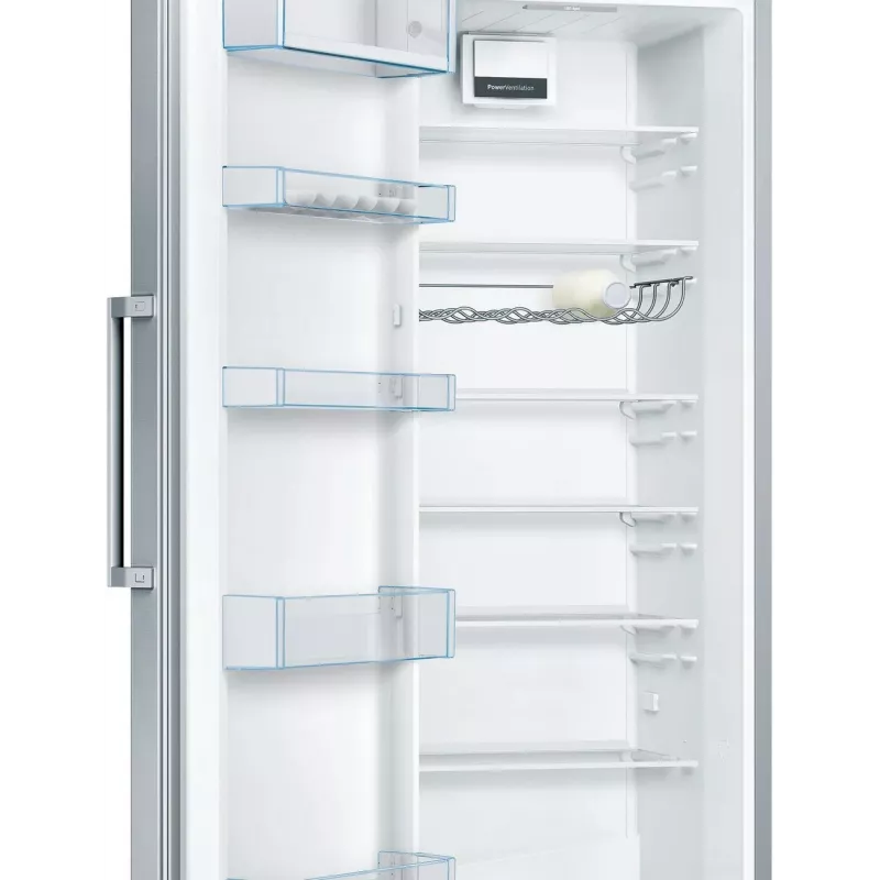 Bosch KSV33VLEP chladnička s VitaFresh, 324 l, strieborná