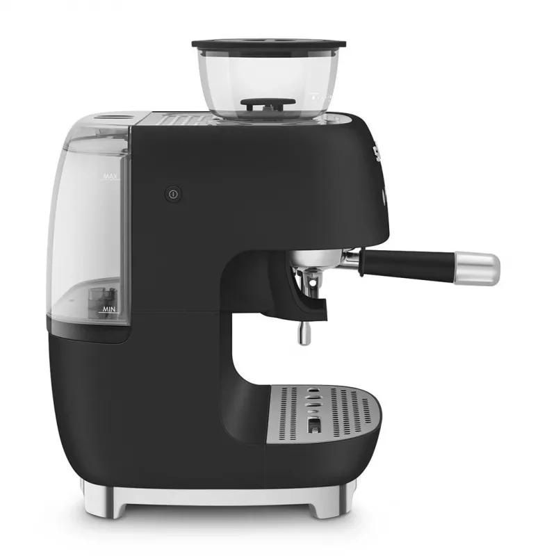 Smeg EGF03BLMEU kávovar s mlynčekom, 1650 W, čierny
