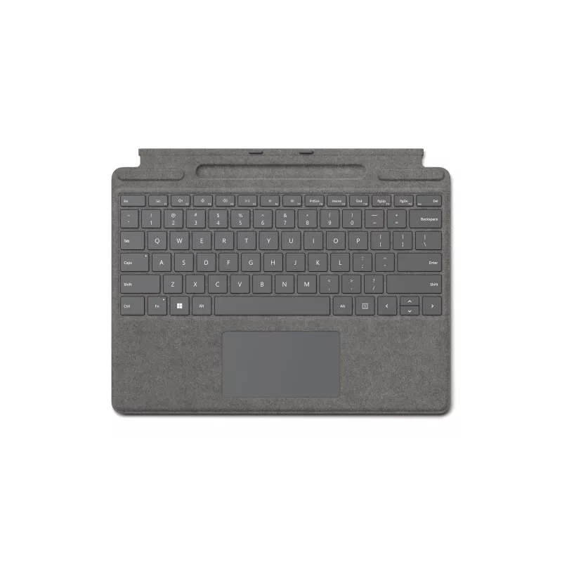 Microsoft Surface Pro Signature Keyboard - platinová - QWERTY US-anglická