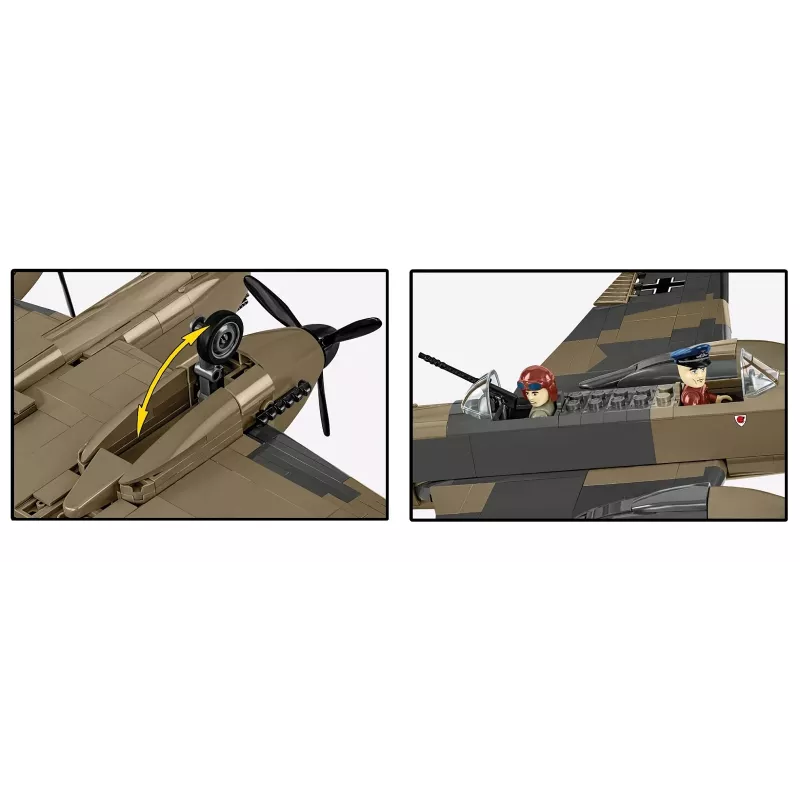 COBI KLOCKI Blocks Messerschmitt BF 110C 578 dielikov