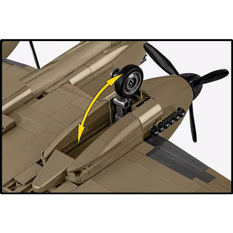 COBI KLOCKI Blocks Messerschmitt BF 110C 578 dielikov
