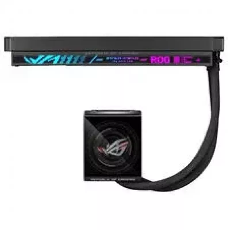 ASUS ROG Strix LC IV 360 ARGB LCD All-in-One kvapalinový chladič CPU, 360 mm, čierny