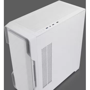 Nanoxia DS-9G-W ARGB biela Midi-Tower skriňa s USB-C a temperovaným sklom