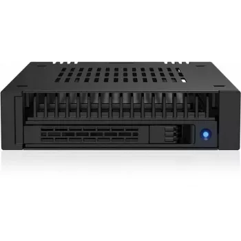 ICY DOCK ExpressCage MB741V4P-B 4-bay 2,5 palca U.2/U.3 NVMe SSD mobilný rám pre dvojitú 5,25 palcovú pozíciu, PCIe 4.0, OCuLink, Hot-Swap, čierna