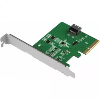 ICY DOCK EXLink MB408A5 Adaptér MCIO 4i na PCIe 5.0 x4 s redriverom