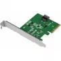 ICY DOCK EXLink MB408A5 Adaptér MCIO 4i na PCIe 5.0 x4 s redriverom