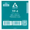 ARCTIC Tepelná podložka TP-4 100x100mm 1mm Sivá
