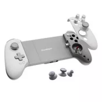 GameSir G8+ MFi mobilný herný ovládač – biela – Bluetooth/USB-C – pre Android, iOS, Nintendo Switch, PC