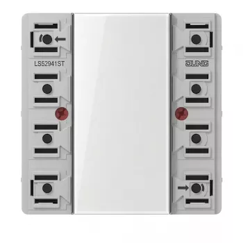 JUNG LS 52941 ST KNX Univerzálny tlačidlový senzorový modul, 4-násobný, pod omietku, séria LS