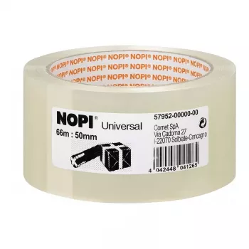 Tesa Nopi univerzálna baliaca páska 50 mm x 66 m transparentná