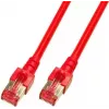 EFB Elektronik ECOLAN RJ45 patch kábel Cat.6 S/FTP LSZH červený 1,5m