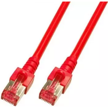 EFB Elektronik ECOLAN RJ45 patch kábel Cat.6 S/FTP LSZH červený 1,5m