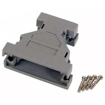 EFB-Elektronik EB2525 D-Sub kryt konektora 25-pólový plastový sivý