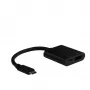 EFB Adaptér USB-C na DisplayPort s portom USB-C PD 4K60Hz Čierna