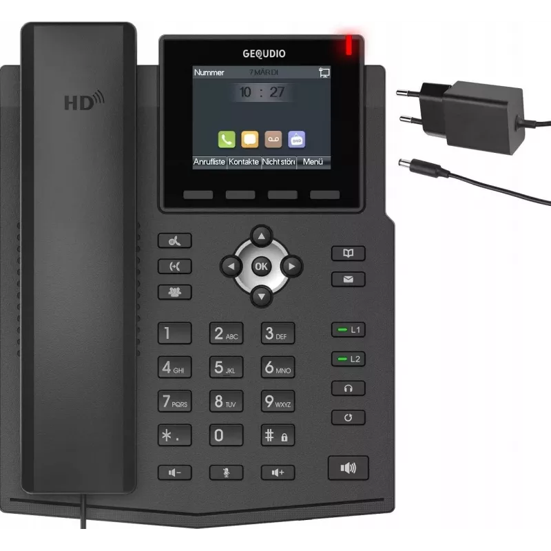 GEQUDIO GA-3 stolný telefón so záznamníkom