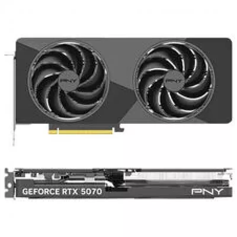 PNY GeForce RTX 5070 Slim OC 12GB GDDR7 Dual Fan grafická karta