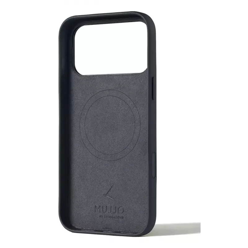 Mujjo kožené puzdro pre iPhone 17 Pro Max s MagSafe (Basalt)