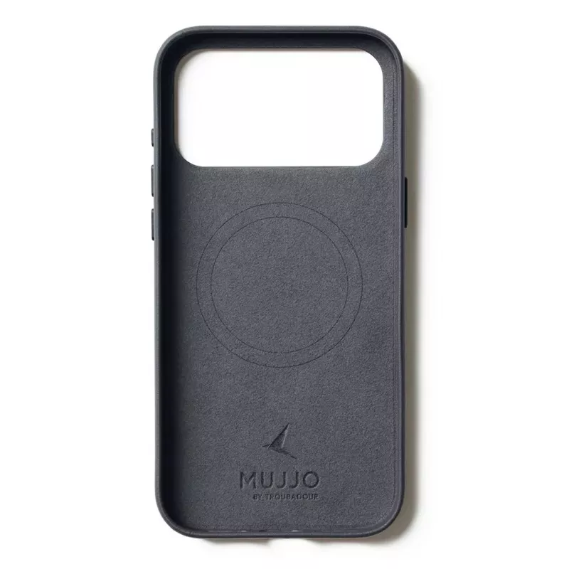 Mujjo kožené puzdro pre iPhone 17 Pro Max s MagSafe (Basalt)