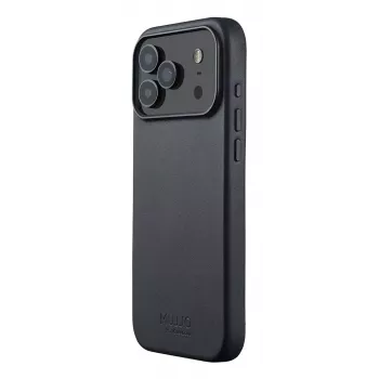 Mujjo kožené puzdro pre iPhone 17 Pro Max s MagSafe (Basalt)