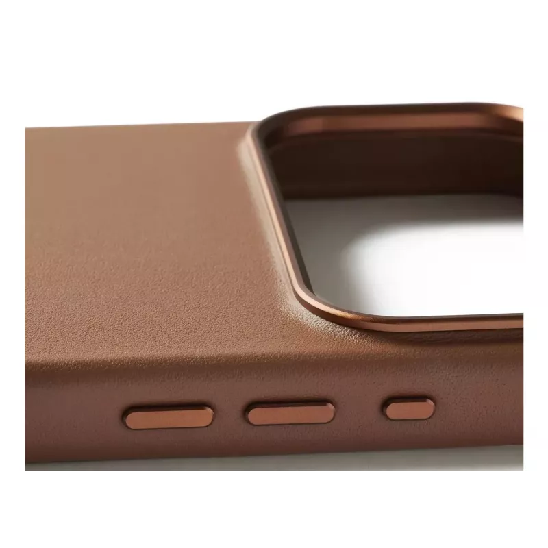 Mujjo kožené puzdro pre iPhone 17 Pro Max s MagSafe (Tan)