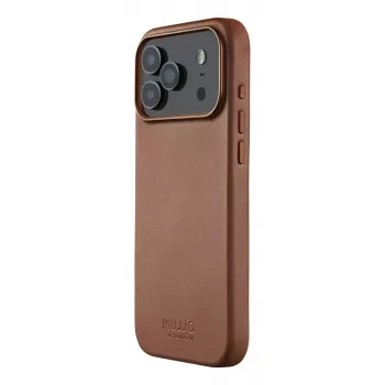 Mujjo kožené puzdro pre iPhone 17 Pro Max s MagSafe (Tan)