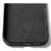 Mujjo kožené puzdro s peňaženkou pre iPhone 17 Pro Max s MagSafe (čierne)