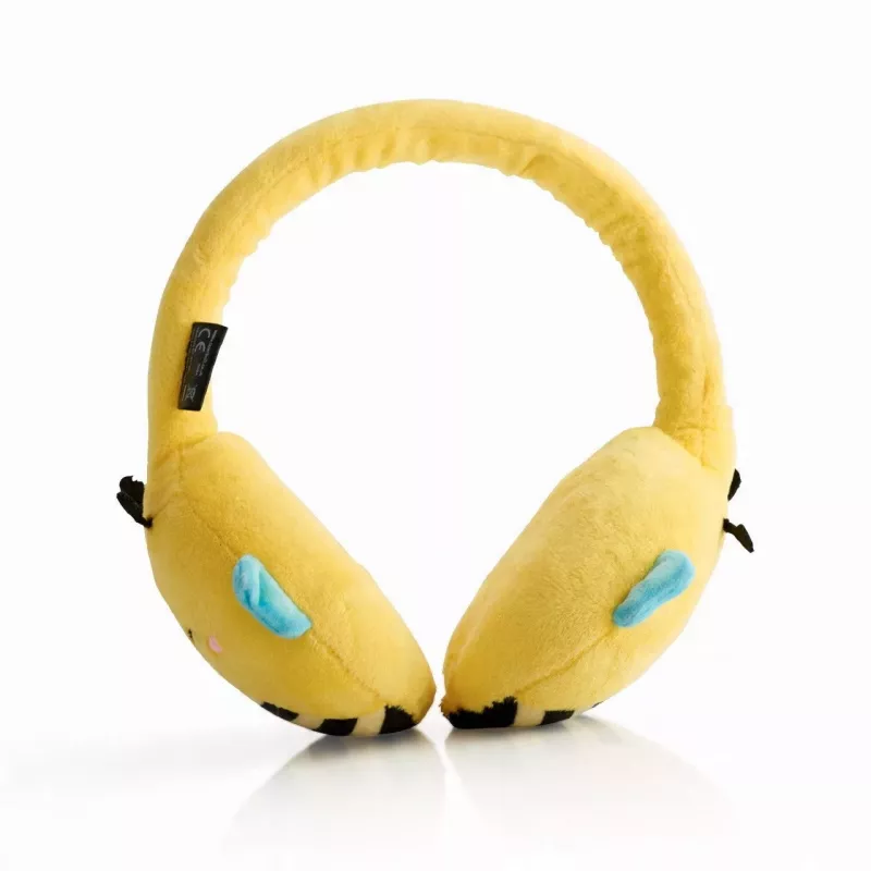 LAZERBUILT Squishmallows Bluetooth on-ear headset pre deti - Sunny The Bee (HMSQM-BT-SUNNY)