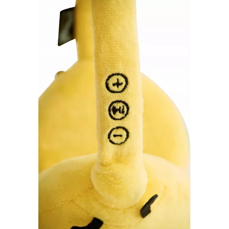 LAZERBUILT Squishmallows Bluetooth on-ear headset pre deti - Sunny The Bee (HMSQM-BT-SUNNY)