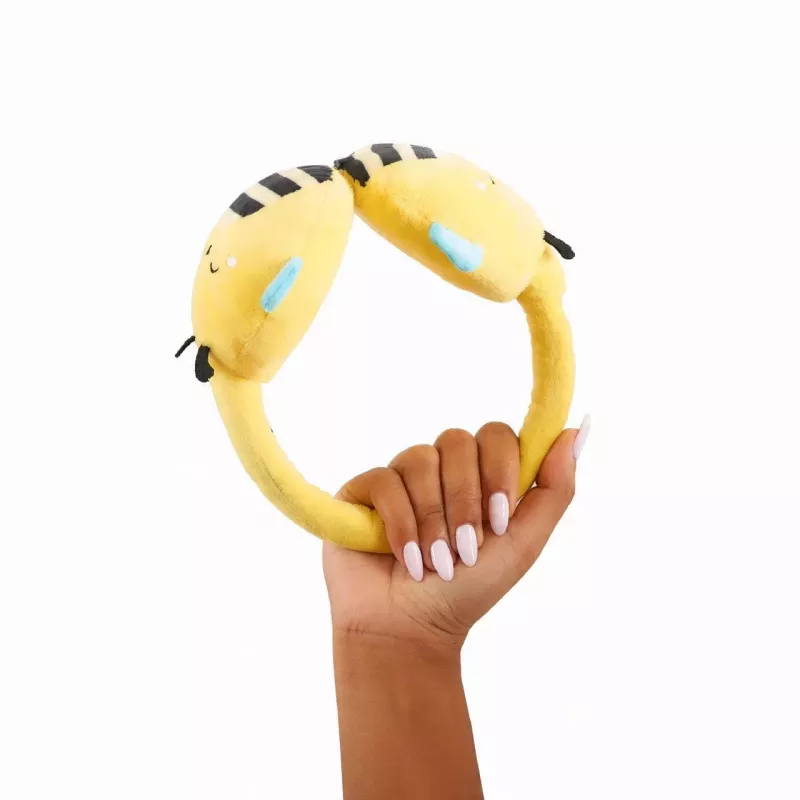 LAZERBUILT Squishmallows Bluetooth on-ear headset pre deti - Sunny The Bee (HMSQM-BT-SUNNY)