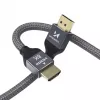 Wozinsky HDMI 2.1 kábel 8K 60Hz 48Gbps / 4K 120Hz / 2K 144Hz 2m strieborný (WHDMI-20)