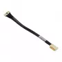 Supermicro CBL-MCIO-1228M5RE MCIO x8 rovný na pravoúhly interný dátový kábel, 28 cm