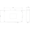 Hikvision Pro Series DS-3T0506HP-E/HS neřízený PoE switch, 6-portový, 4 PoE, 60W budget