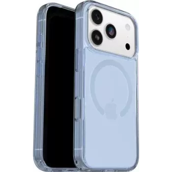 OtterBox Symmetry Series Clear MagSafe Camera Control puzdro pre iPhone 17 Pro modrá