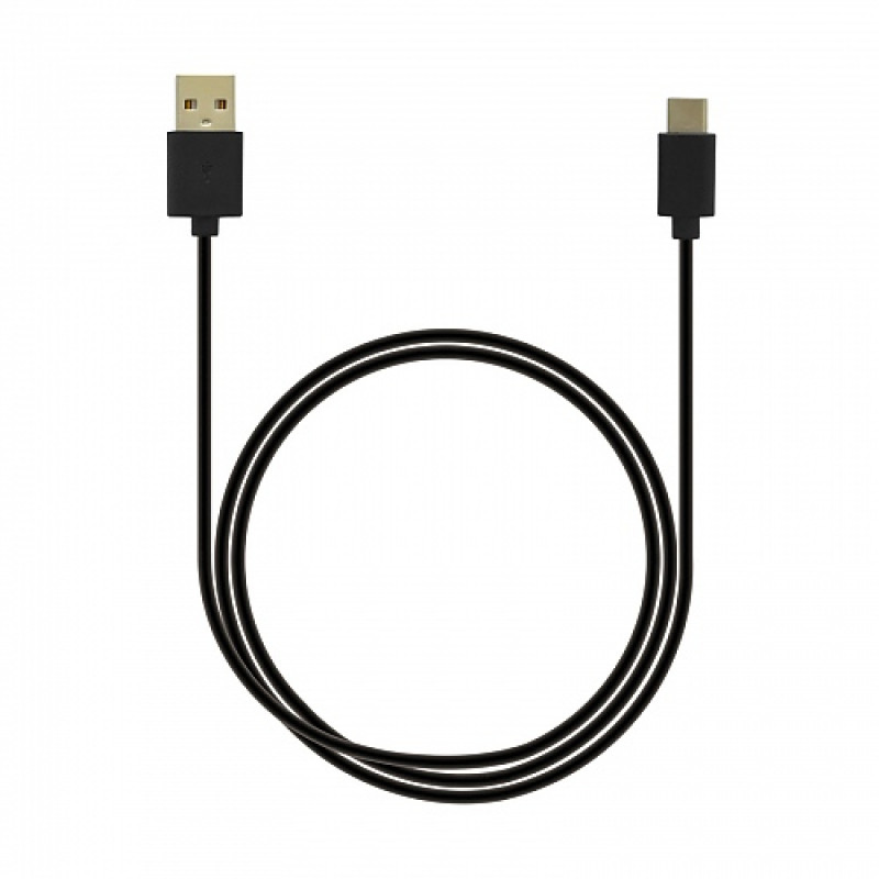 Emporia DATA-TC-GNG-B kábel USB-A na USB-C 1 m čierny