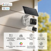TP-LINK Tapo TC93D KIT V1 solárna bezpečnostná kamera - 2K QHD Pan/Tilt Wi-Fi kamera so solárnym panelom