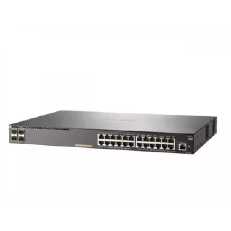 HPE Aruba 2930F 24G PoE+ 4SFP+ switch (JL255A)