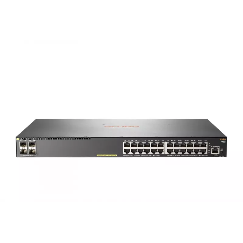 HPE Aruba 2930F 24G PoE+ 4SFP+ switch (JL255A)