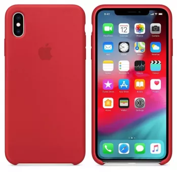 Apple (PRODUCT)RED silikónové puzdro pre iPhone XS Max