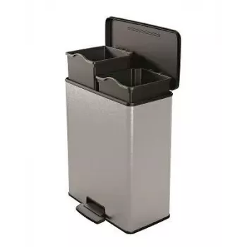 Curver pedálový odpadkový kôš 26L+26L / IML Metallized