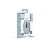 PORT Designs Pure MAC nabíjateľná Bluetooth myš - Storm Grey - 3200 DPI