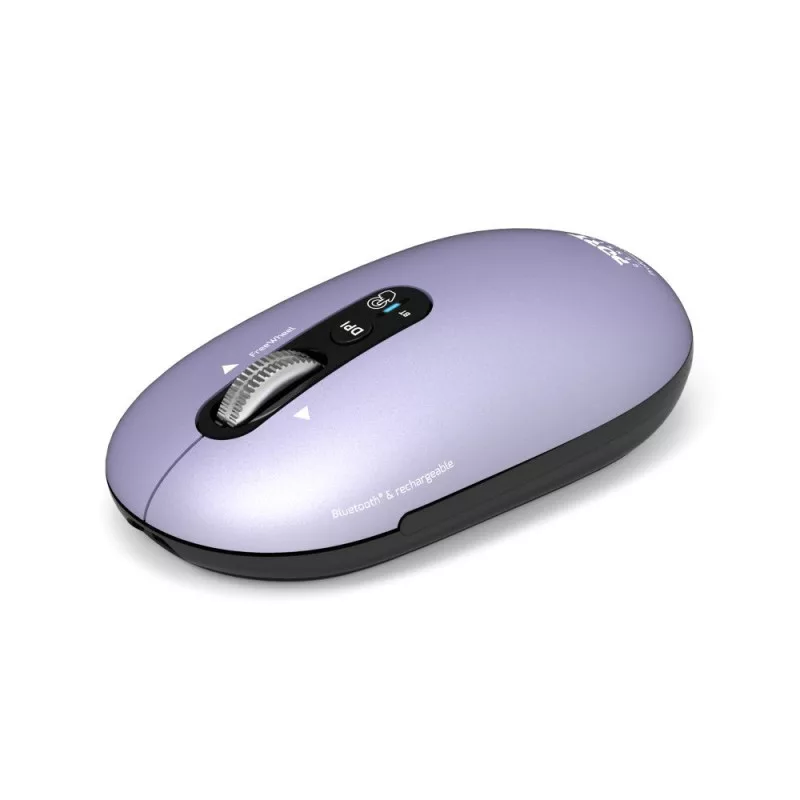 PORT Designs Pure MAC Iris nabíjateľná Bluetooth optická myš - čierna/sivá