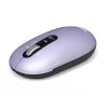 PORT Designs Pure MAC Iris nabíjateľná Bluetooth optická myš - čierna/sivá